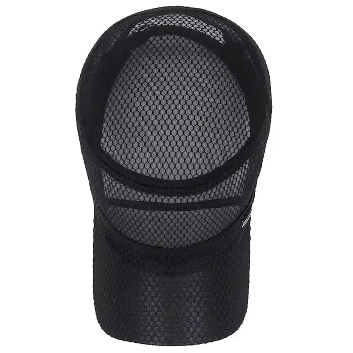 Casquette plate respirante en filet complet pour hommes et femmes