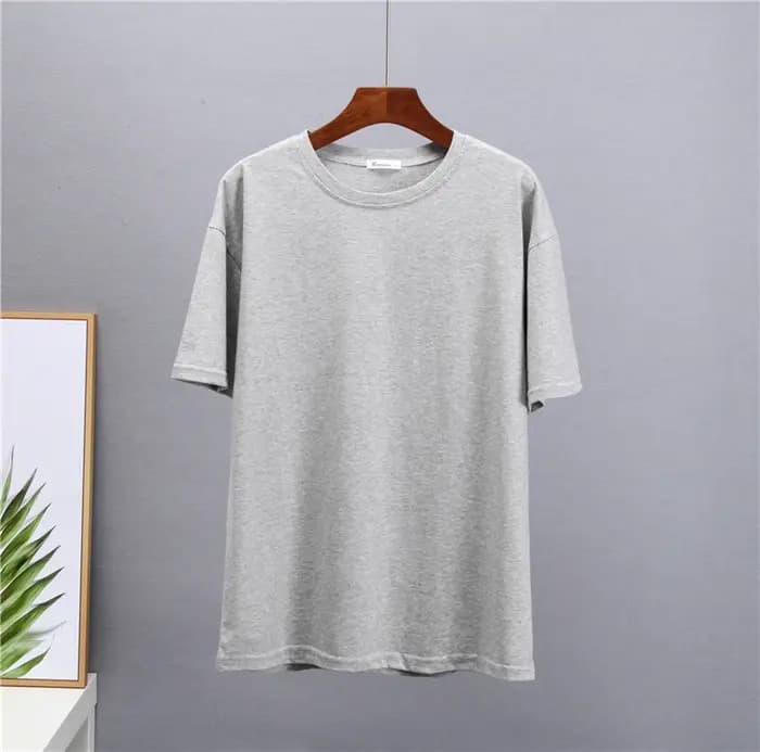 Hirsionsan – t-shirt surdimensionné 100% coton pour femme