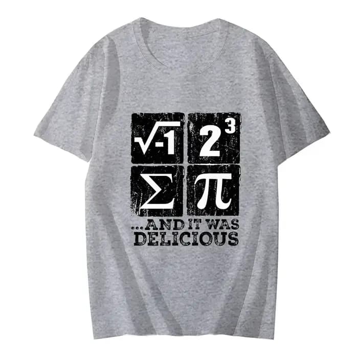 Hommes T-shirts été j'ai mangé certains Pi Design t-shirt drôle j'ai