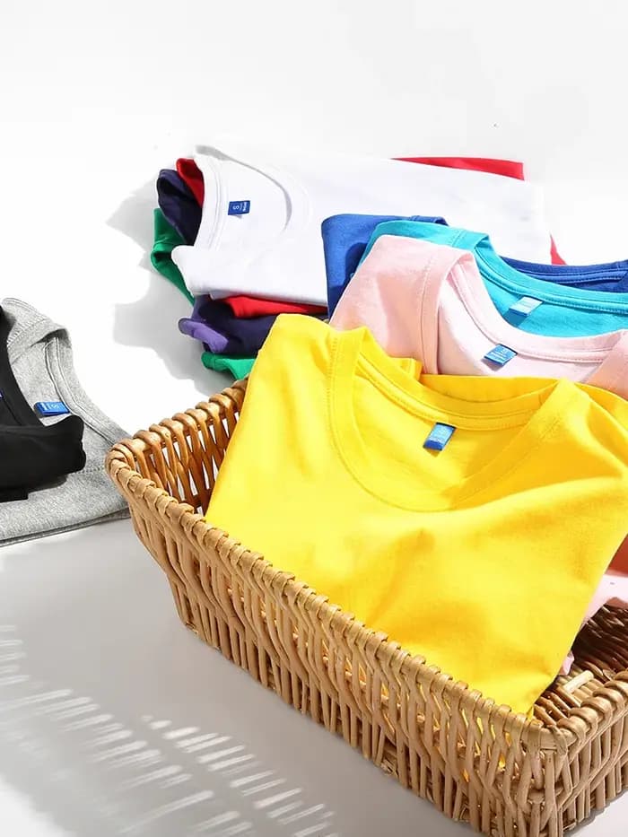 T-shirt en coton uni à col rond pour homme 2026 MRMT – Haut décontracté