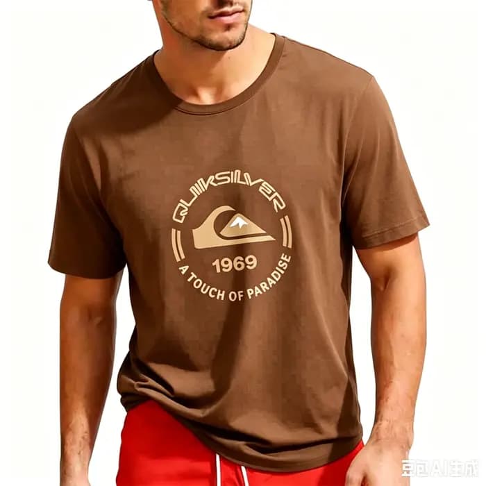 T-shirt à manches courtes pour hommes