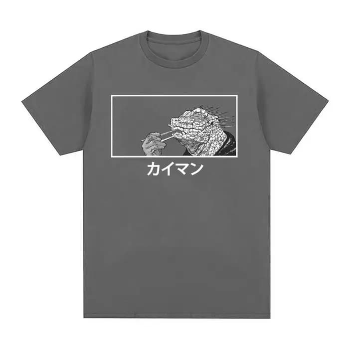 T-shirt unisexe à manches courtes avec motif imprimé Dorohedoro pour hommes et femmes