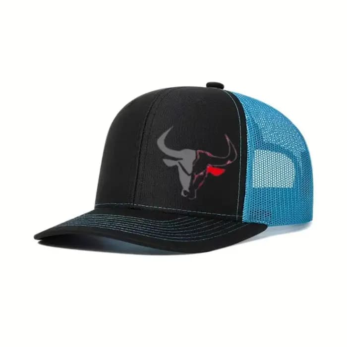 Casquette de baseball décontractée à imprimé tête de taureau
