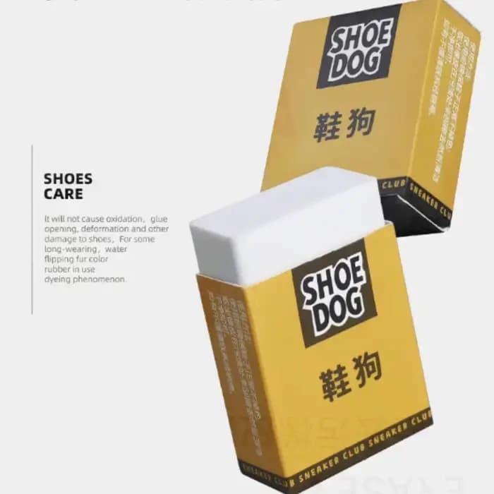 Gomme de nettoyage de chaussures