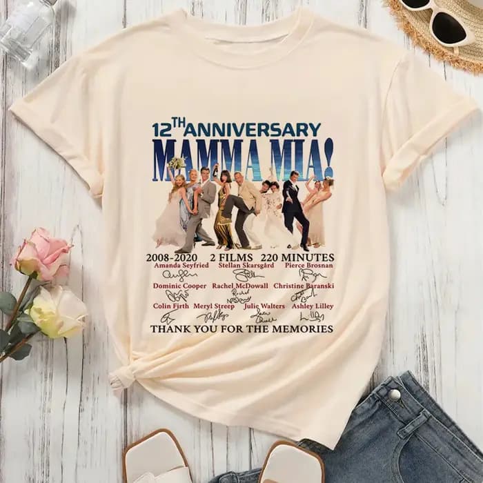 Mamma Mia t-shirt fille années 2000 femmes harajuku respirant confortable hip hop