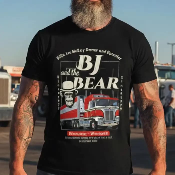 T-shirt vintage BJ and The Bear