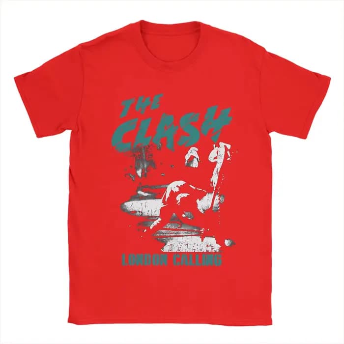 T-shirt The Clash London Calling pour hommes et femmes