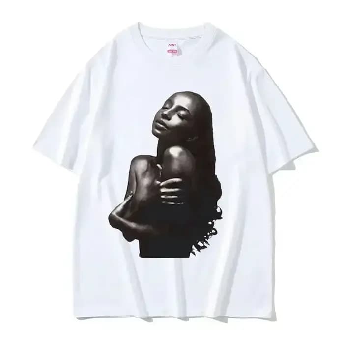 Nouveau T-shirt vintage du tournée mondiale S-Sade pour femmes, style Harajuku, mode de haute qualit