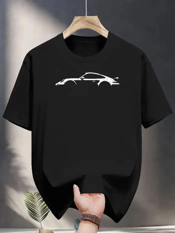 T-shirt de style minimaliste pour hommes et femmes