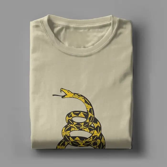 Hommes femmes T-Shirts ne marchez pas sur moi liberté américaine ou mort loisirs pur coton