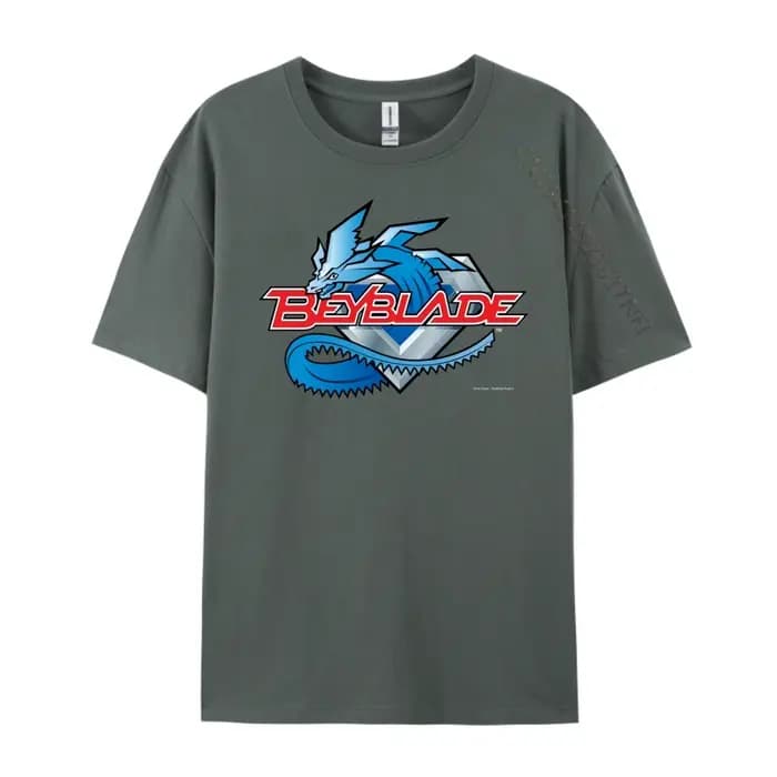 Beyblade génération 1 t-shirt de luxe foncé hommes t-shirts Vintage de haute qualité rue