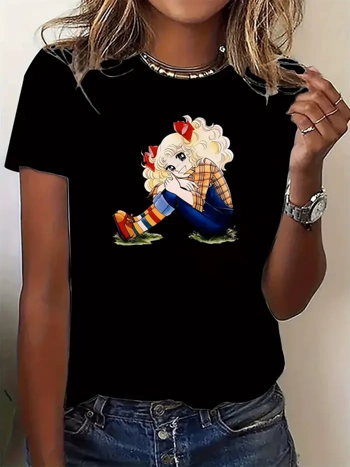 Femmes mignon dessin animé bonbons