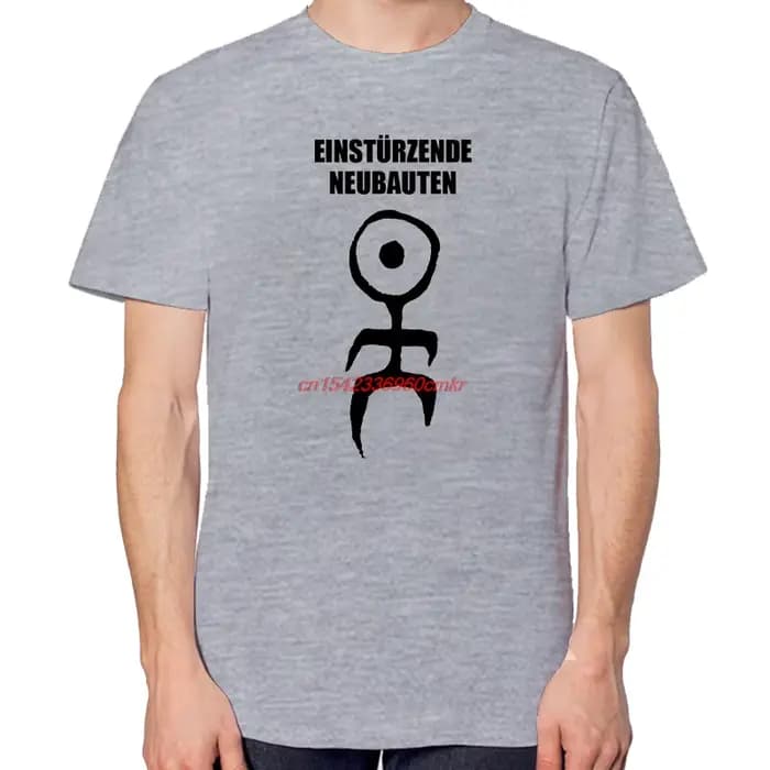 Einstürzende Neubauten Logo Cool rétro graphique T-Shirts coton nouvelles chemises