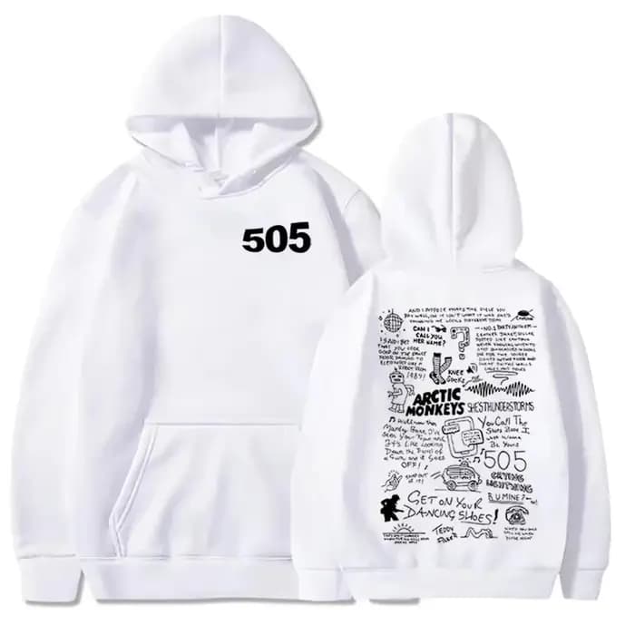 Arctic Monkeys 505 sweat à capuche unisexe musique Merch groupe marchandise cadeau pour les Fans Streetwear ZYWY0016
