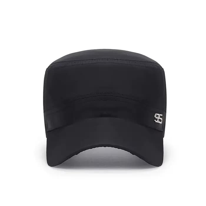 Casquette militaire à dessus plat