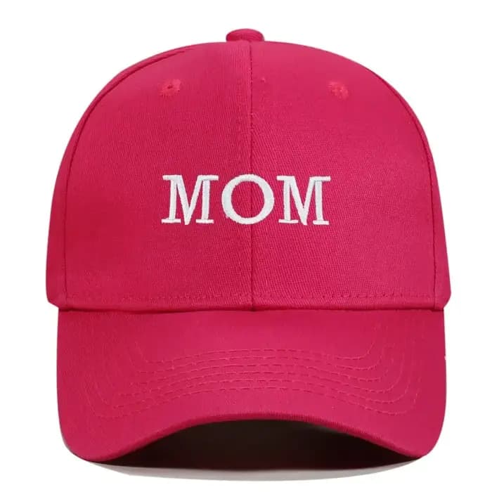 Casquette de baseball en pur coton brodé papa maman pour hommes et femmes