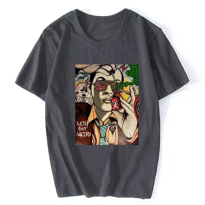 T-shirt peur et dégoût à Las Vegas Lsd Dmt Gbl Xtc pour hommes