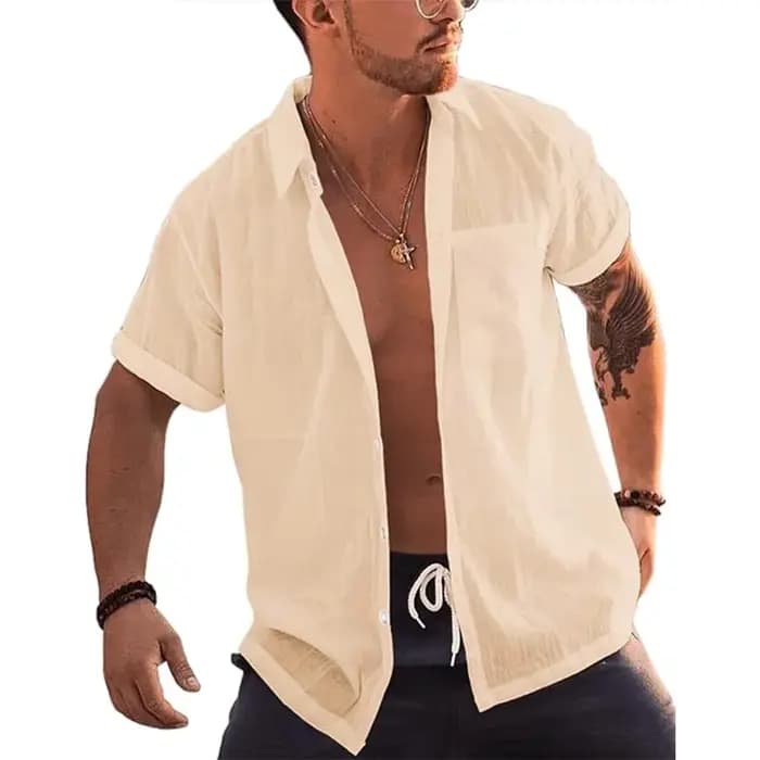 T-shirt à manches courtes pour hommes