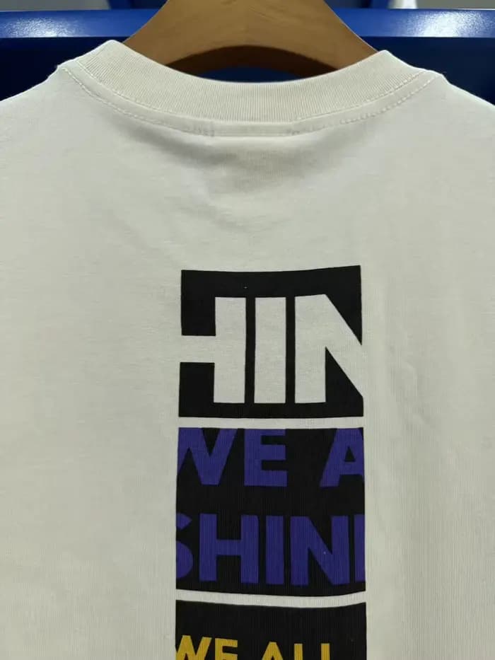 T-shirt vintage SAINT pour hommes et femmes, avec imprimé lettres