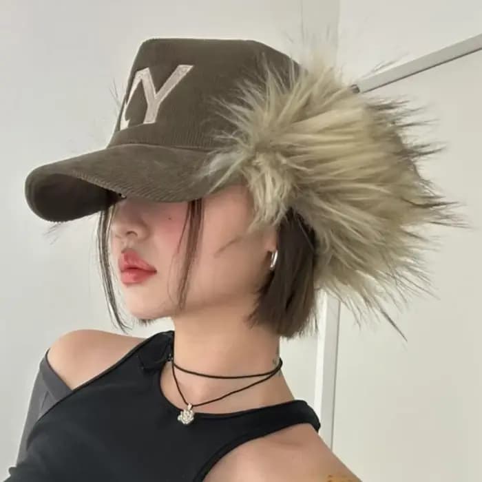 Casquettes de Baseball en velours côtelé d'hiver pour femmes et hommes