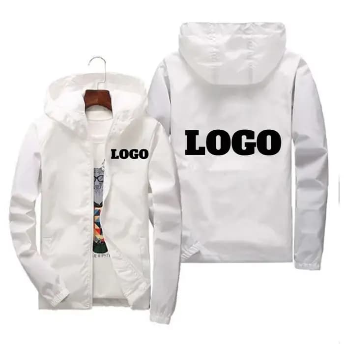 Veste d'automne avec Logo de marque personnalisé pour homme