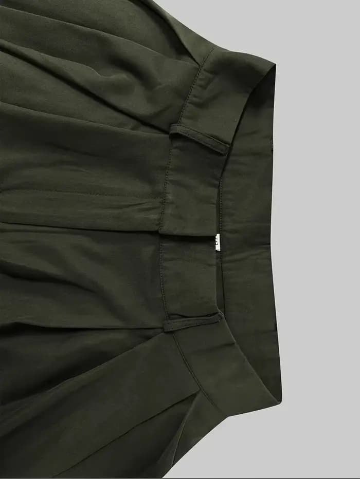 Mode femmes Baggy pantalon été Vintage ample taille haute jambe large pantalon noir pour femme vêtements surdimensionné