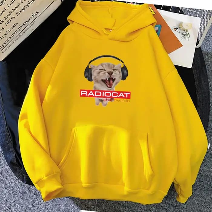 Radihead Radiocat-Sweats à capuche à manches longues pour hommes et femmes