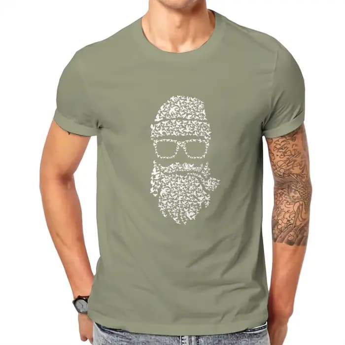 T-shirt graphique à manches courtes pour hommes