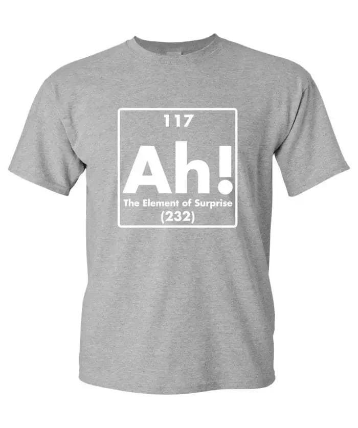 Ah l'élément de la surprise | T-shirts graphiques pour hommes