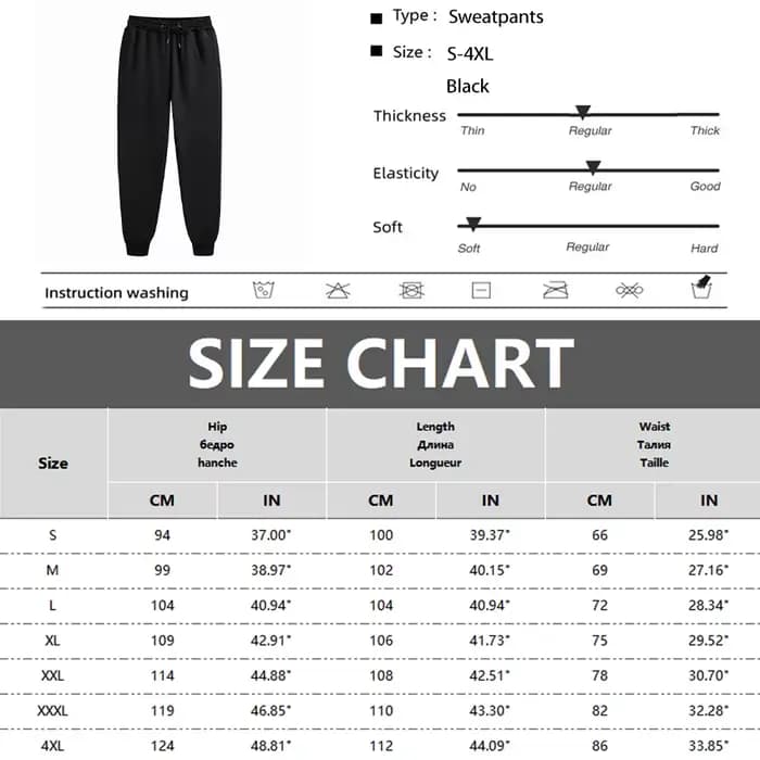 Pantalons de survêtement pour hommes printemps automne