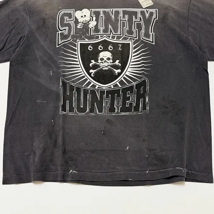 T-shirt vintage Saint de qualité supérieure pour homme et femme