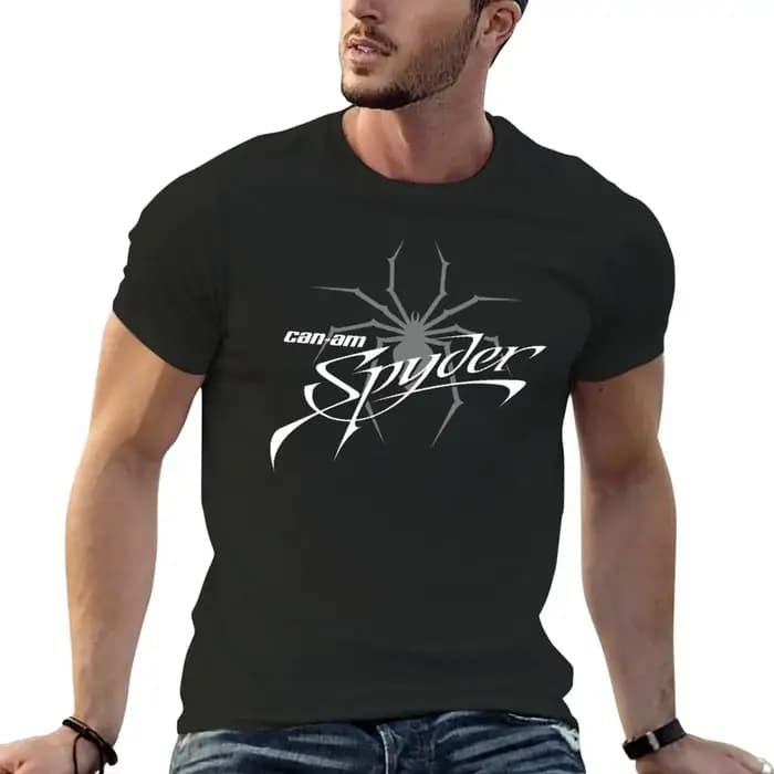 Can Am Spyder T-Shirt personnalisé coutumes t-shirts graphiques pour hommes à séchage rapide