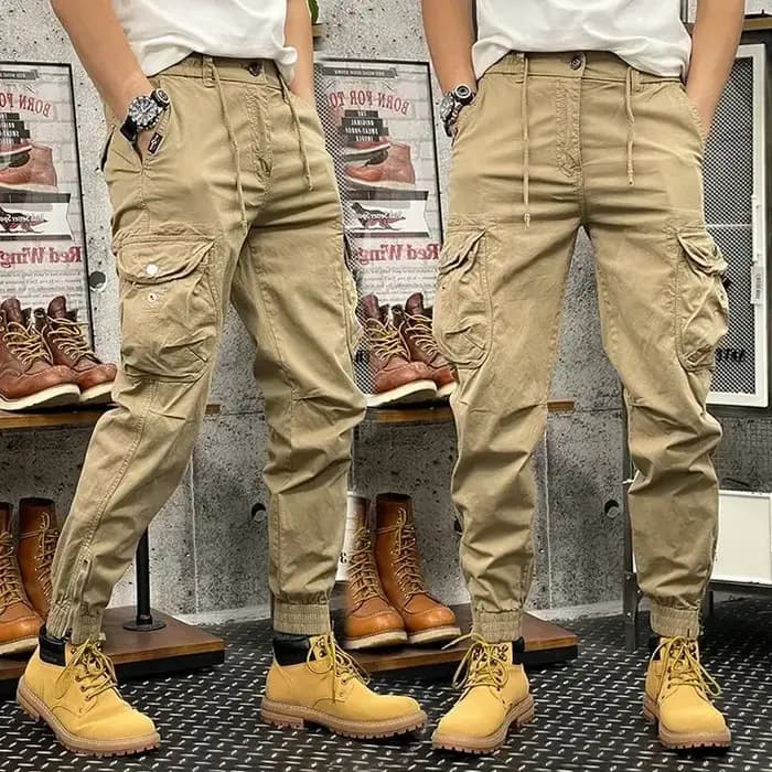 Pantalon cargo multi-poches pour homme