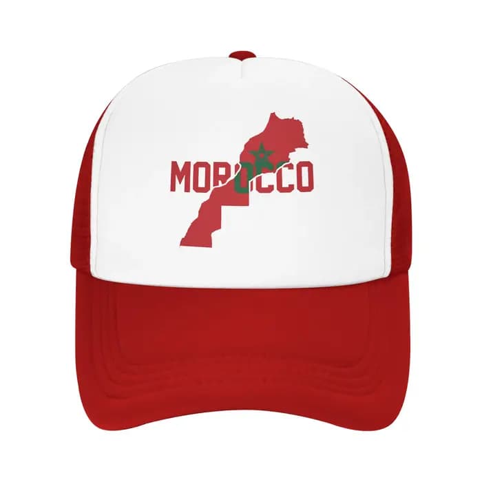 Casquette de camionneur en mousse réglable unisexe