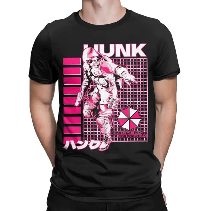 Humor Hunk Residents Evils T-shirt pour hommes