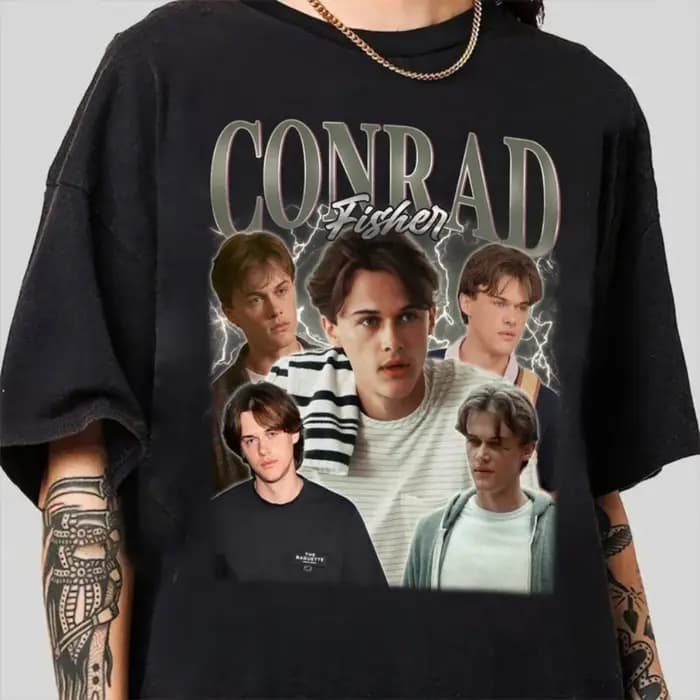 Etro Conrad Fisher T-Shirt usage quotidien t-shirts graphiques l'été j'ai transformé jolie Romance femme homme coton à manches courtes