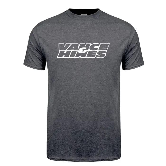 Vance et Hines T Shirt d'été Hommes Coton à manches courtes