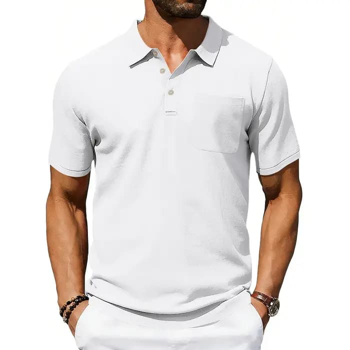 Polo à revers pour homme