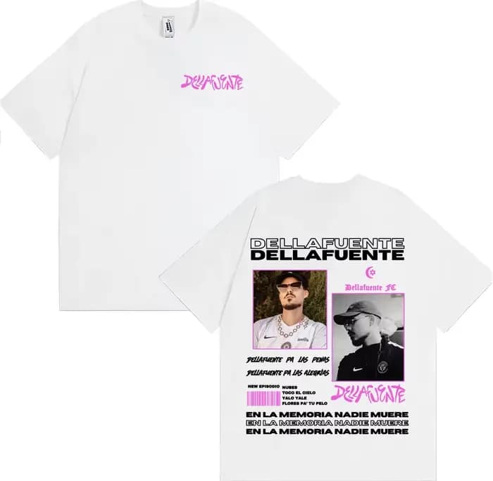 T-shirts graphiques Rapper Dellafuente Tour pour hommes et femmes