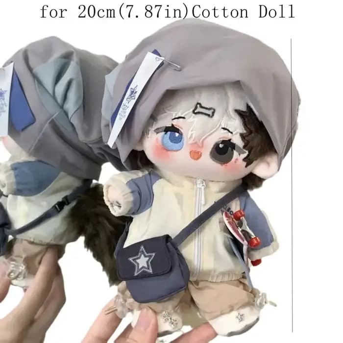 Sweat à capuche en coton avec sangle