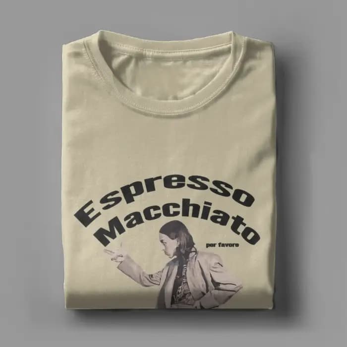Tommy Cash Espresso Macchiato illustration art graphique Eurovisions T-Shirts hommes