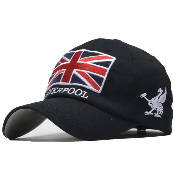 Nouvelle casquette de baseball pour hommes broderie drapeau anglais marque Snapback femmes chapeaux