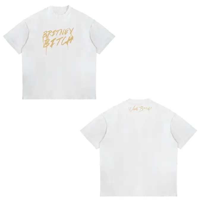 T-shirt Rétro Britney Spears Bubble Gum Balloon pour Homme et Femme – Nouvelle Collection Printemps/
