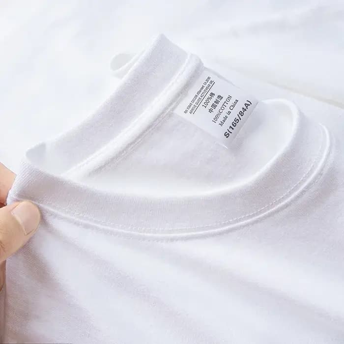 T-shirt rétro kaki en pur coton pour hommes, 600G, lourd, Style minimaliste, ample, décontracté, man