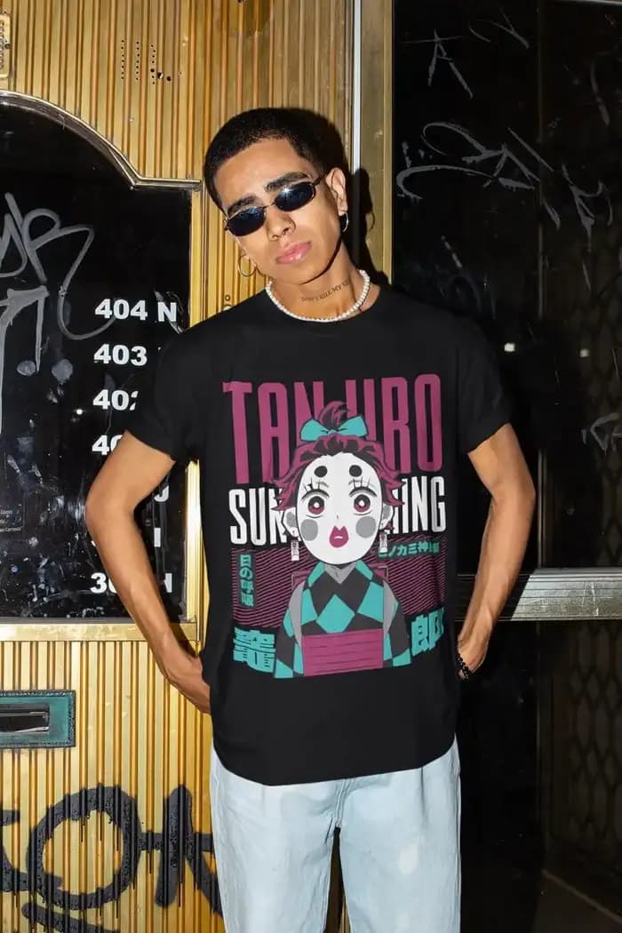 T-shirt Unisexe de Style Samouraï Geisha