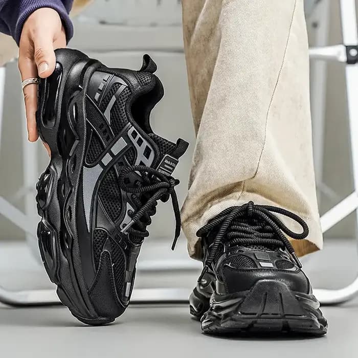 2026 Nouveaux hommes baskets décontracté athlétique marche baskets mâle noir haute qualité tendance