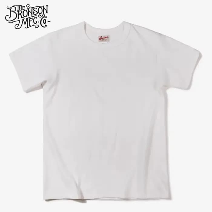 Bronson T-shirt tubulaire sans couture léger T-shirts de base unis pour hommes d'été