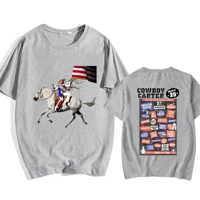 Cowboy Carter Beyoncée T-shirt impression graphique