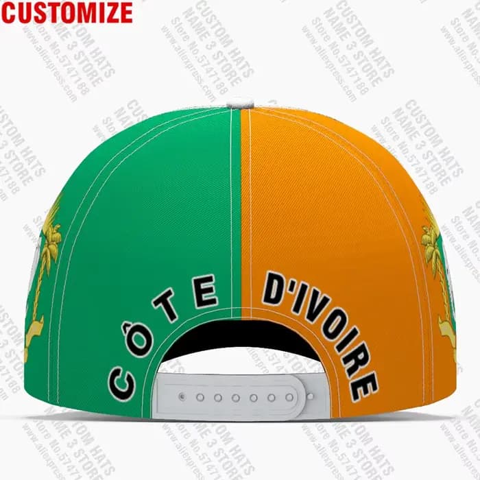 Atom D'ivoire Casquettes de baseball sur mesure