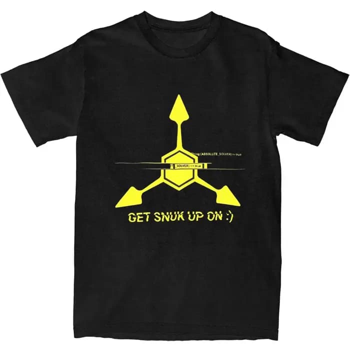 T-shirt manches courtes homme, vintage, rétro et décontracté, en coton, avec logo de Murder Drones,